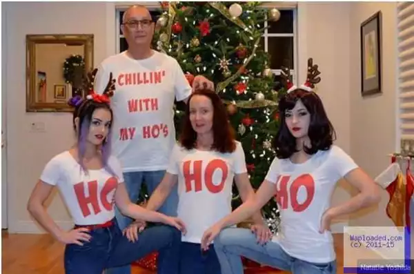 Lol! Is This The Most Awkward Christmas Card Ever??